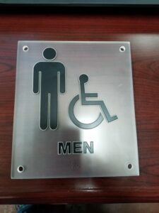ADA signage