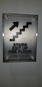 ADA signage