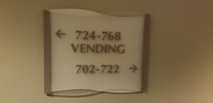 ADA signage