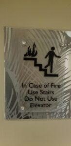 ADA signage