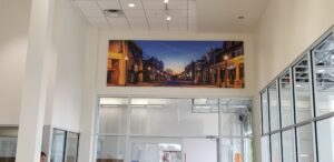 Exterior graphics installation