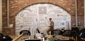 Wall covering installation