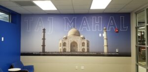 Wall covering installation