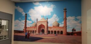 Wall covering installation