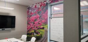 Wall covering installation