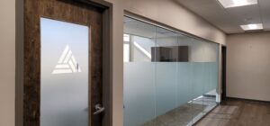 Interior graphics installation