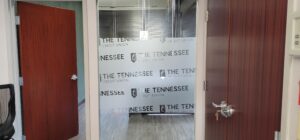 Interior graphics installation