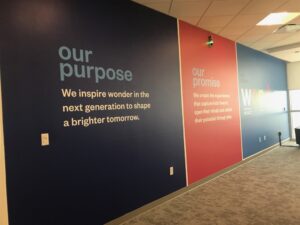 Wall covering installation