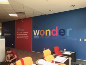 Wall covering installation